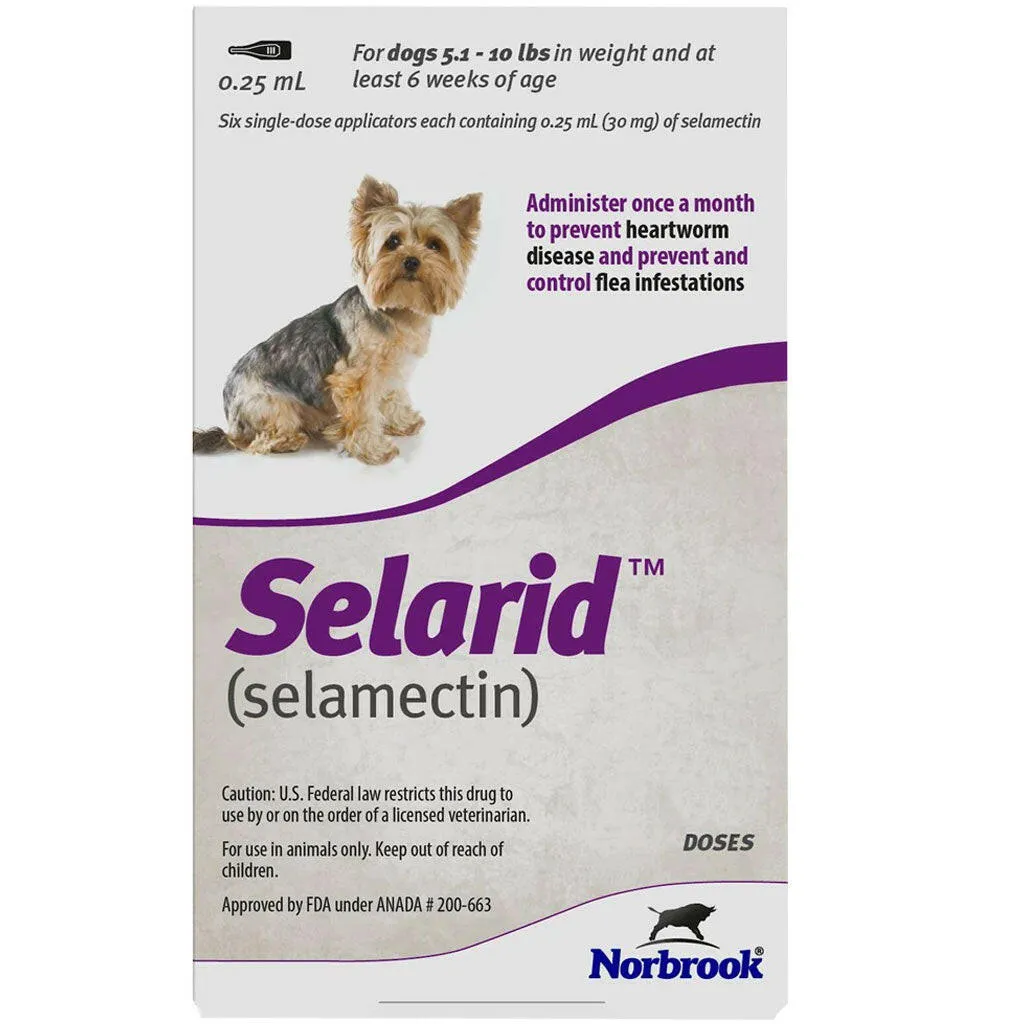 Selarid for Dogs 5.1-10 lbs
