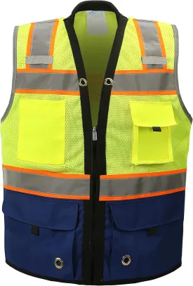 Shine Bright Safety Vest - High Visibility with Reflective Straps and Pockets  Premium, Soft, Durable, and Breathable