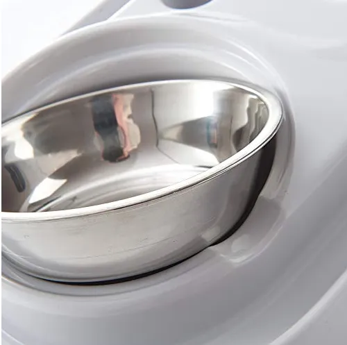 Stainless Steel Pet Bowls with Automatic Water Bottle | PetPals®