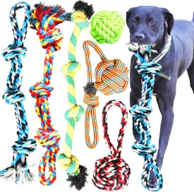 Youngever 6 Pack Large Dog Rope Toys, Dog Chew Toys, Dog Toys for Large, XL Large Dogs